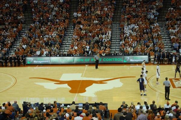 Pest Management supporting Longhorn Athletics.