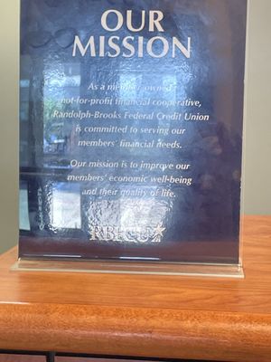 Mission statement, nice!