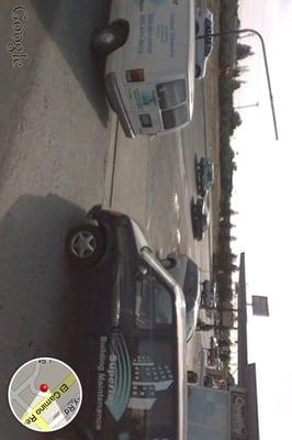 Even on google maps street view they are hogging up the parking with their dumb vans