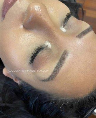 Eyebrow Tattoos by Lanah