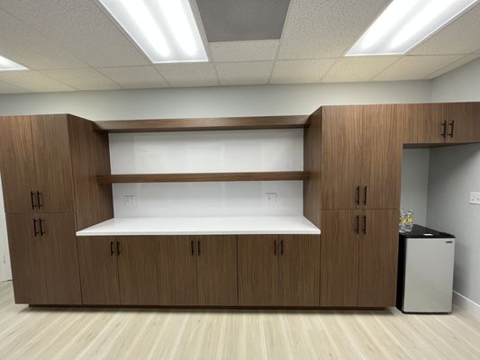 Cabinets and storage for workplace