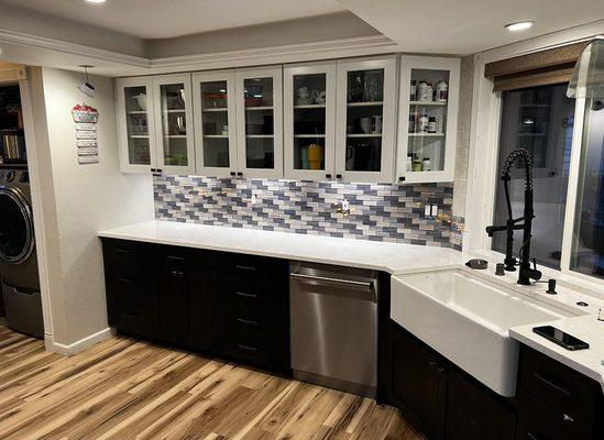 Kitchen remodel.