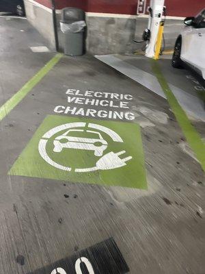 Sadly the EV chargers aren't free. Everyone pays. Lol.