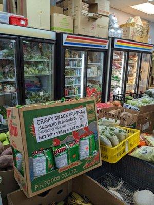 Fridges and produce