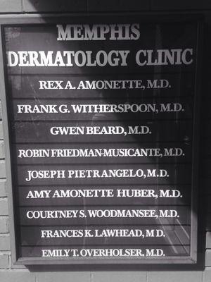 Doctors or specifically Dermatologists that are in this building