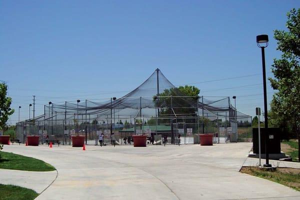 Mahany Park batting cages