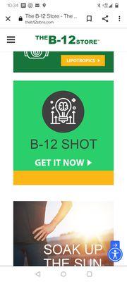 B12 Shots $25!