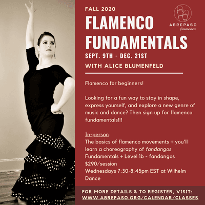 Flamenco dance class for beginners - teens and adults in Cleveland, Ohio