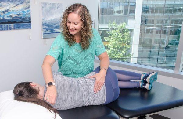 Back and neck pain management with manual therapy