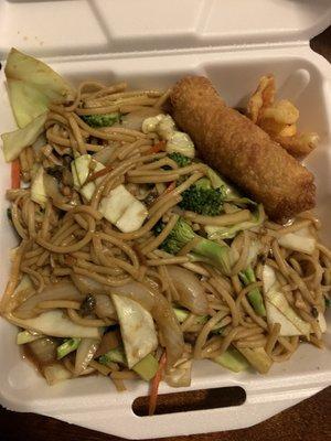 Veggie lo mein