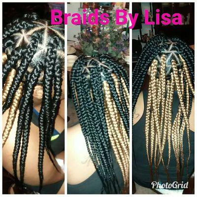 Triangle Jumbo Box Braids