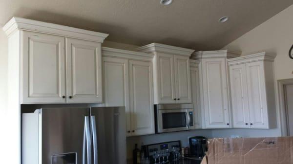 One of our 6 white kitchens