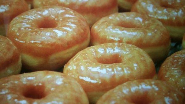 Glazed donuts are Yummy!