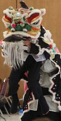 Lion Dance at Annual Recital