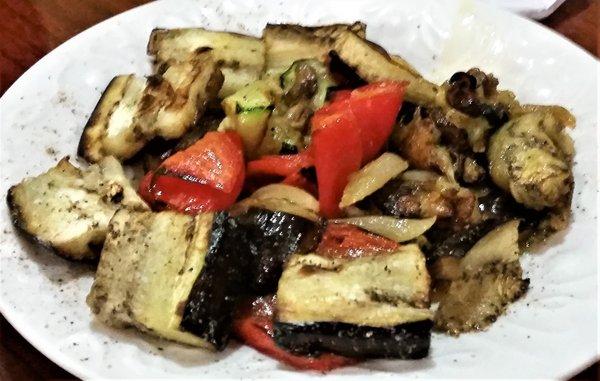 Eggplant Salad.