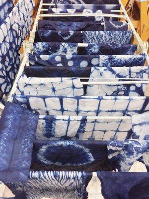 Indigo Shibori Dyeing Workshop with WE GATHER