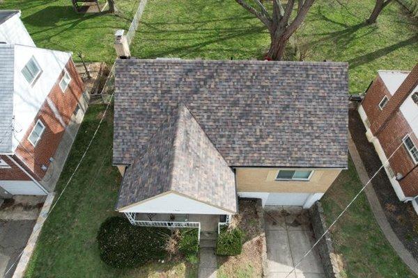 Completed Roof
 (Quarter View)