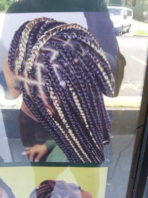 Knotless braids