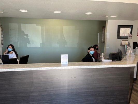 Staff, front desk