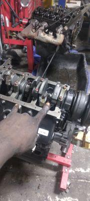 1995 g20 van bad connecting rod bearings. Engine knock. Crate engine replacement