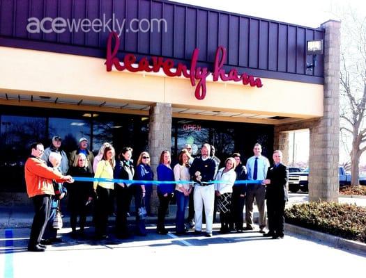 Ribbon Cutting at their new location on Regency.