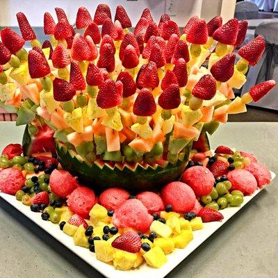 Fresh Fruit Skewers