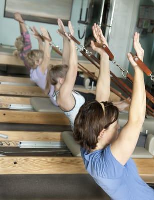 Reformer Class in our beautiful studio!