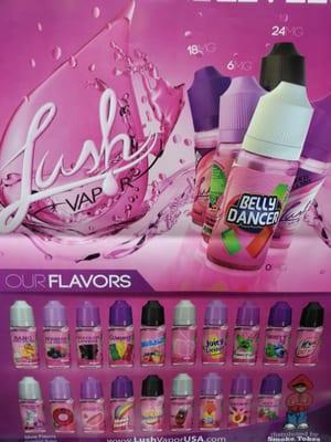 Lush vape oils