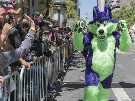 Nacho at SF Pride!