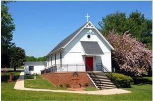 St. Andrew's Episcopal Church in Haw River.