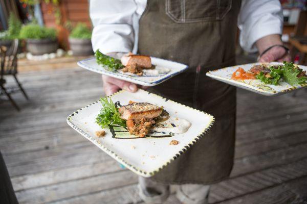 Tutka Bay Lodge - Fresh-Caught Wild Salmon Entree