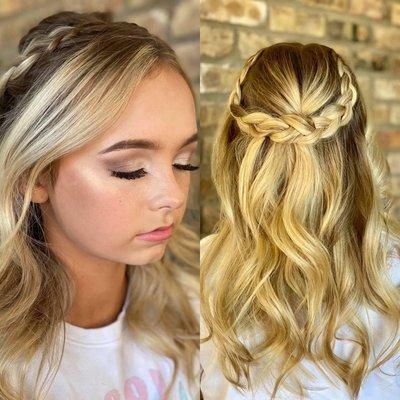 Make-Up Application & Formal Hair w/braids