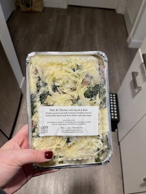 Frozen Mac and cheese you can buy! Incredible!