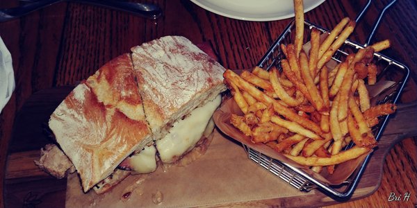 The Cubano sandwich.