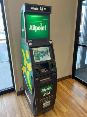 They do have an Allpoint ATM which can be helpful for some credit union folks.