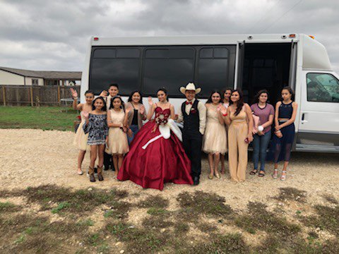 Quinces only come once in a lifetime! Do it right with Texas Made Rides!