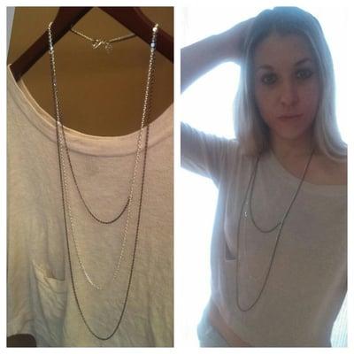 Trendy Kendie Handmade Layer Necklace! Find me locally at the NODA Eclectic Market, Charlotte Events, and my Etsy Boutique!