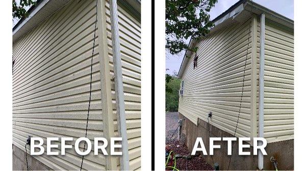 You don't need new siding! Give us a call and we will make it look brand new!