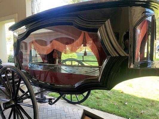 Antique hearse