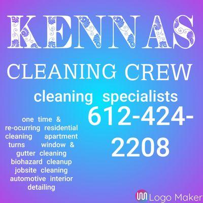 kenna cleaning crew