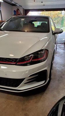 Every day is a good day for a wash, a polish, and ceramic coating on the star of your garage!