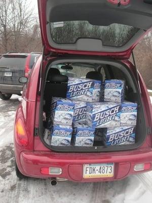 Busch Light from Bev Co.