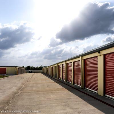 AAA Storage Hwy 290 located between Elgin Texas and Manor Texas. GREAT Storage! Brand New.