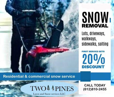 Two Pines Lawn and Snow Services