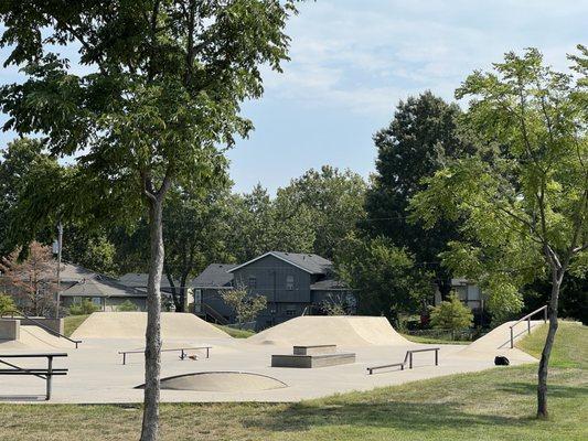 Accessible skate park.