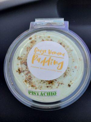 Large pistachio pudding *FAVE