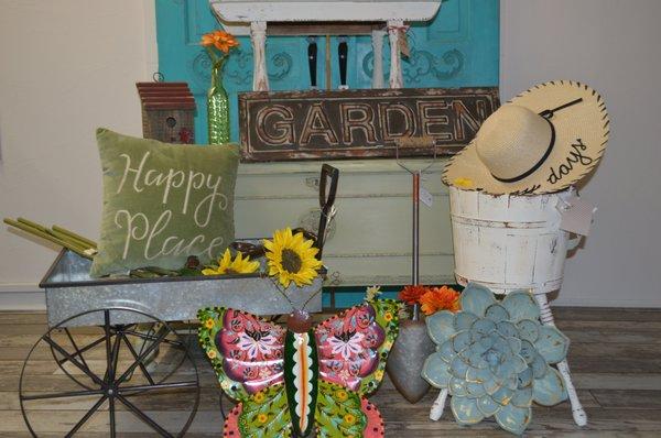 Rustic Garden Embellishments.