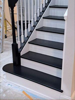 Staircase painting!