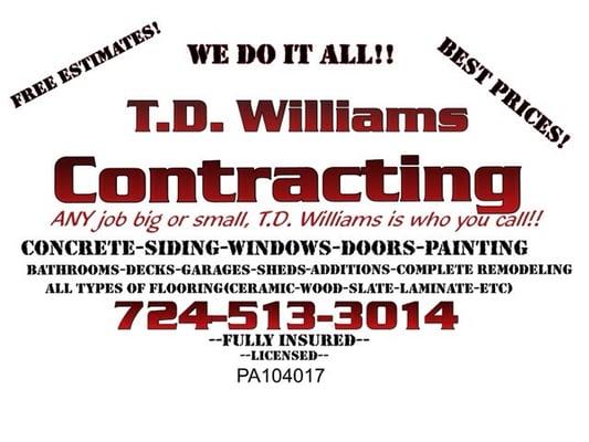 T.D. Williams Contracting