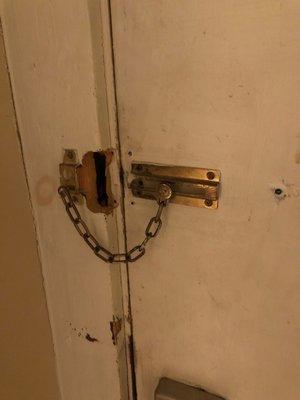 This is the lock inside my room.